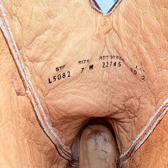 Circle G Womens Boots 7 M Tan Brown Embroidered Cowboy Western Rodeo Festival - Picture 6 of 12